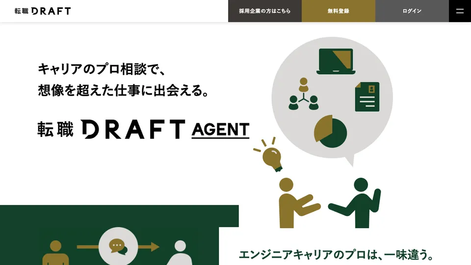 転職ドラフトエージェント
