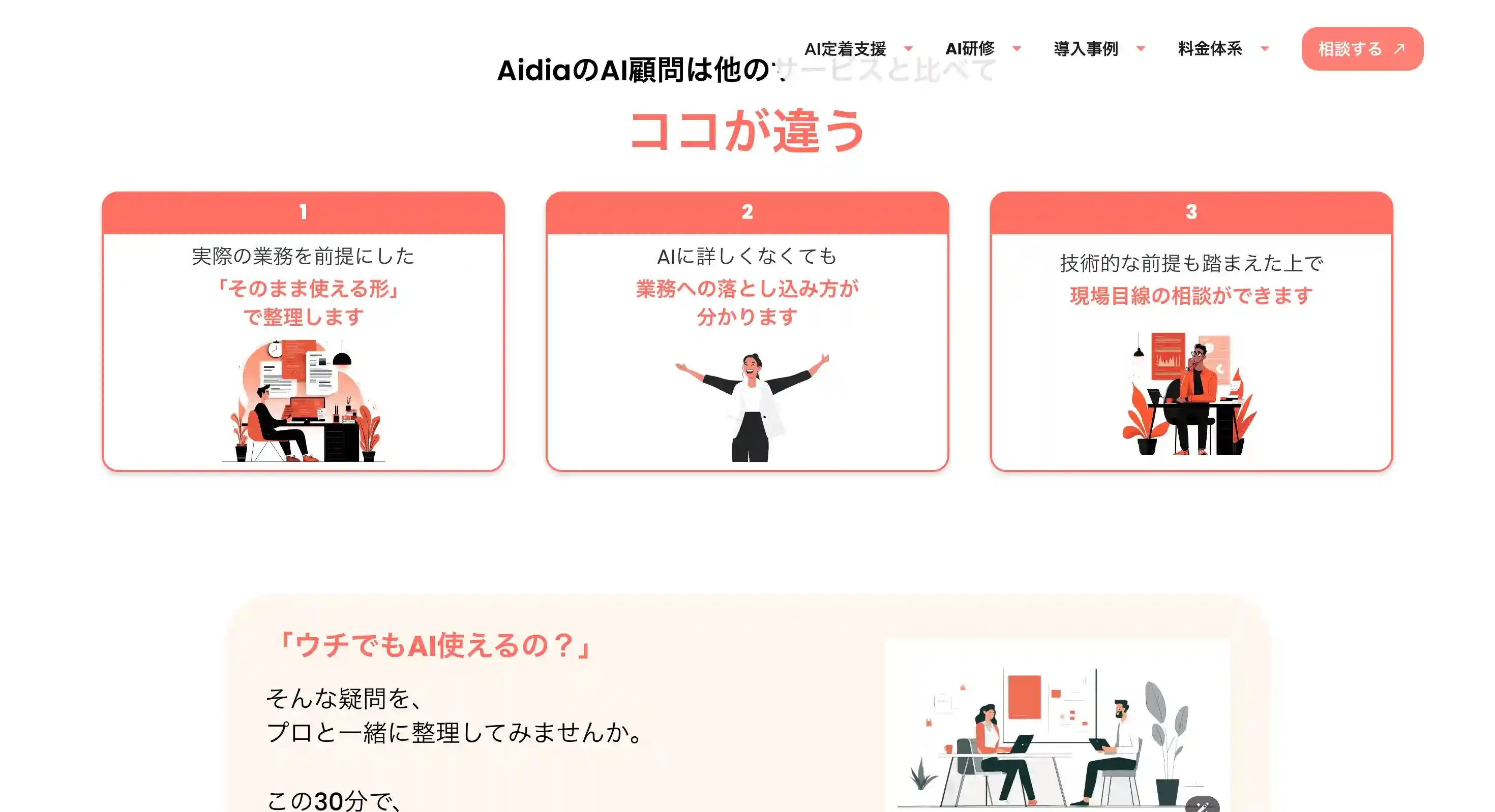 法人向けAI顧問（Aidia）