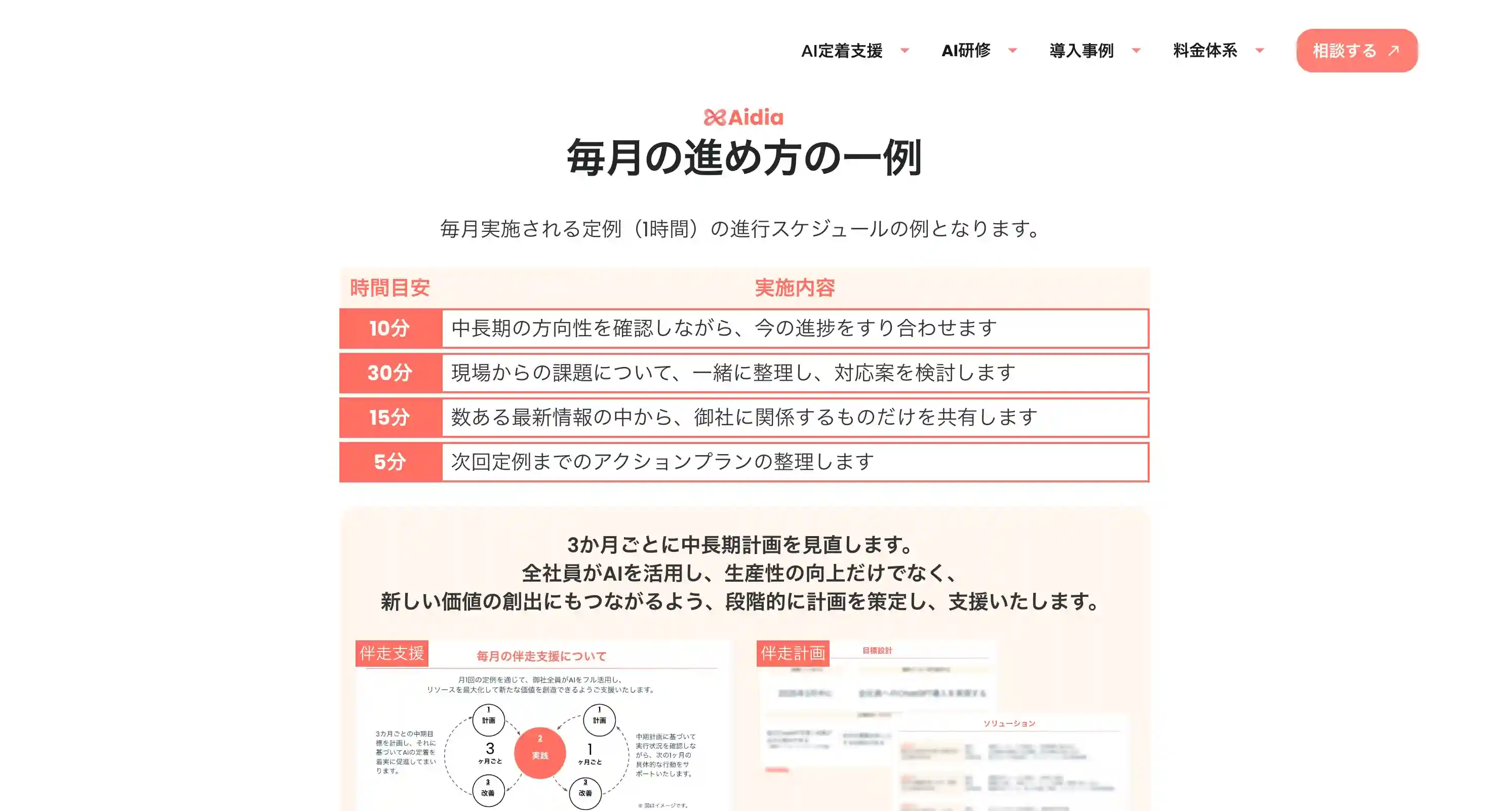 法人向けAI顧問（Aidia）