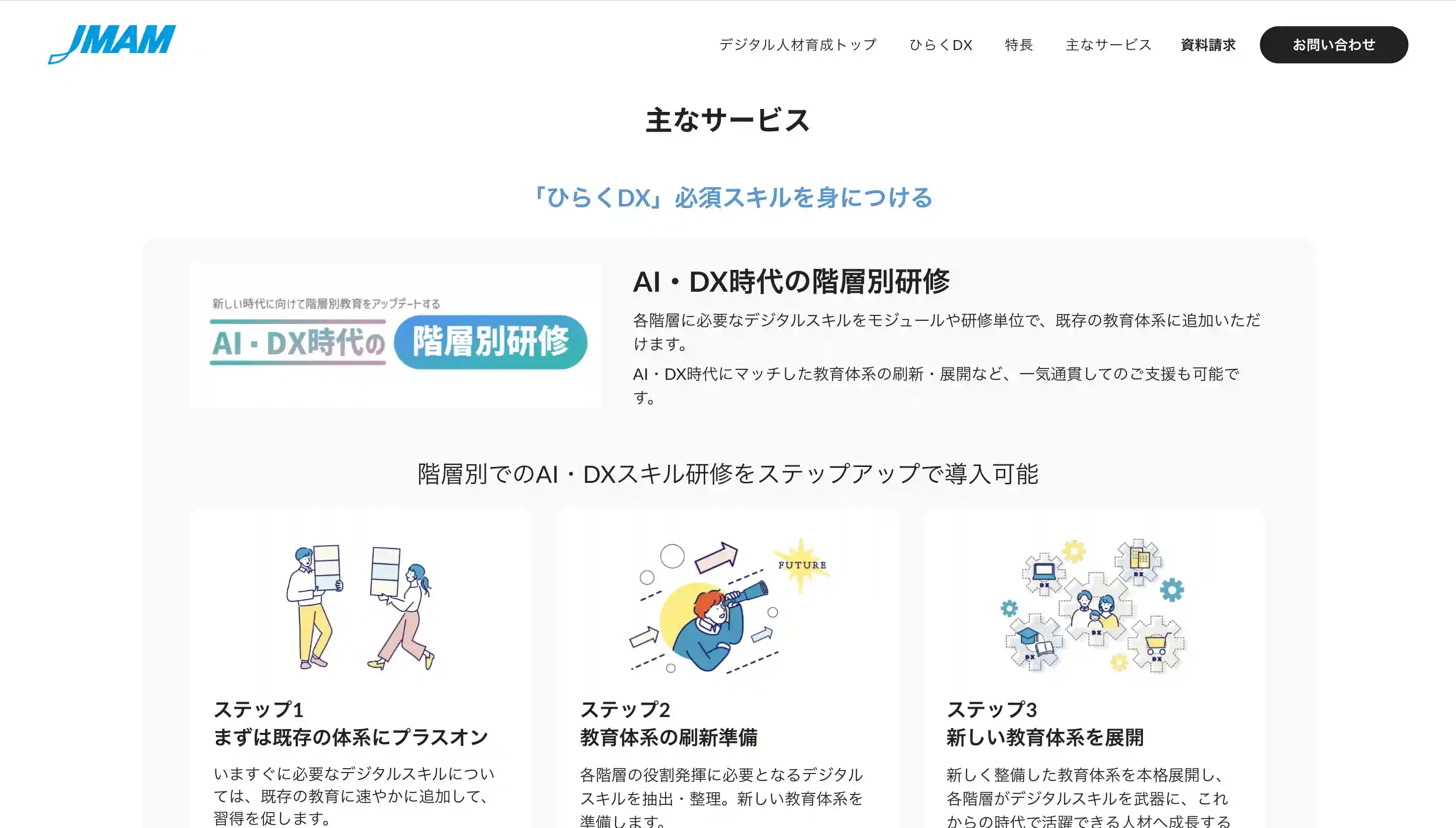 JMAM デジタル人材育成